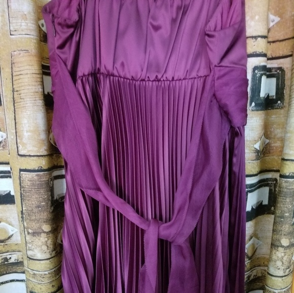 Vivenne Tam deep purple cocktail dress - Picture 4 of 4